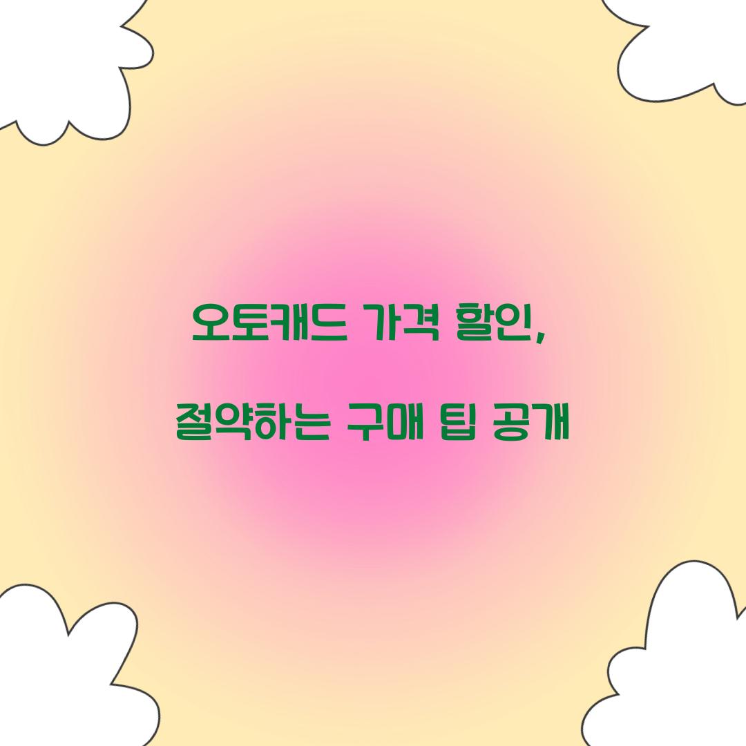 오토캐드 가격 할인