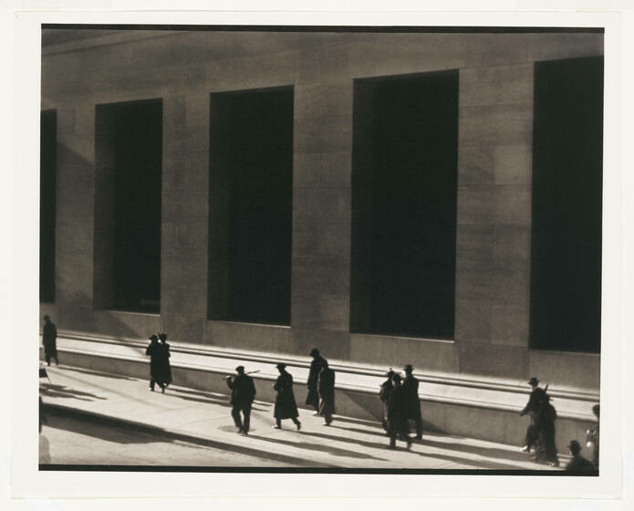 Wall Street, New York by Paul Strand
