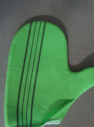 엄지 장갑형 타월