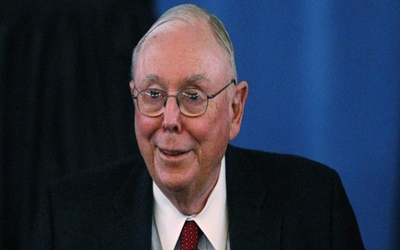 버크셔 해서웨이의 부회장 찰리멍거 사진