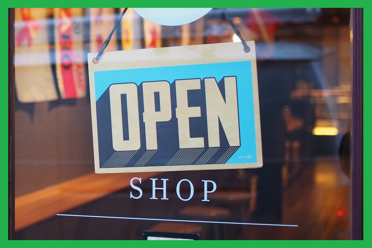 가게-오픈-표시