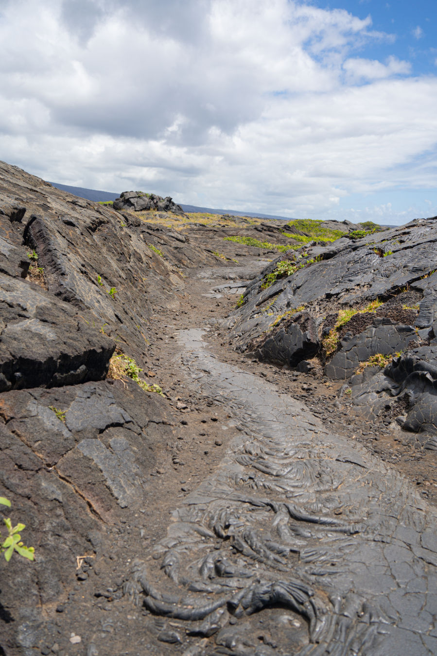 홀레이 시 아치 용암흔적