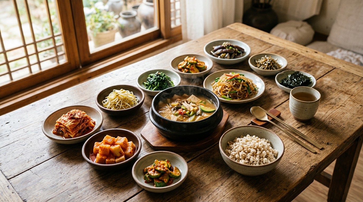 유산균 효과를 높이는 한국 전통 발효식품 식단