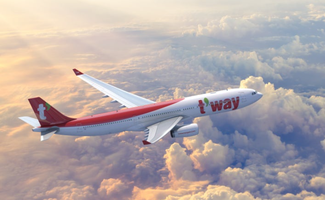 티웨이 항공기 777