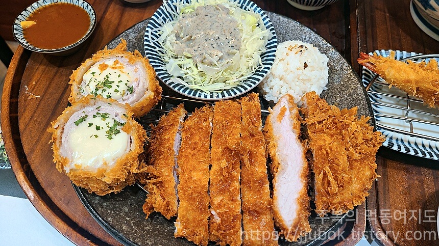 백소정-치즈-모듬카츠