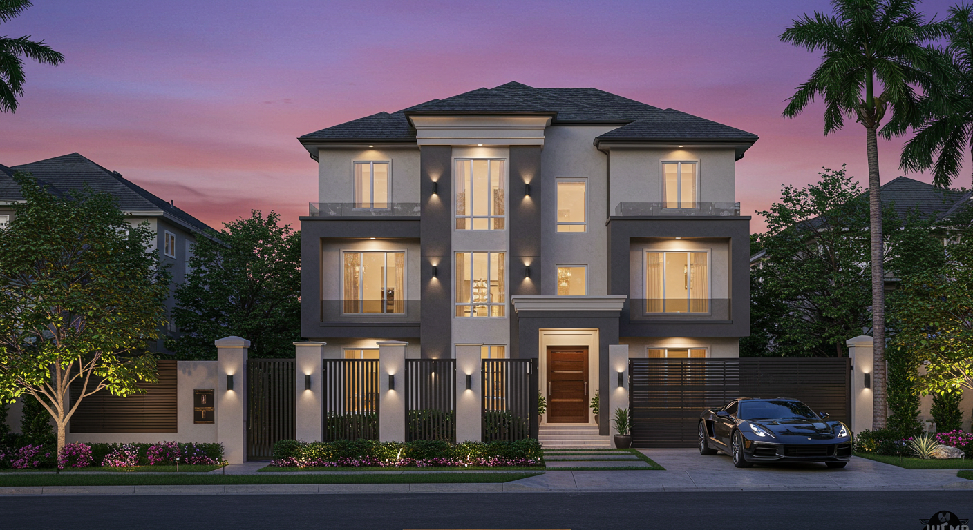 커다란 집, 좋은 차