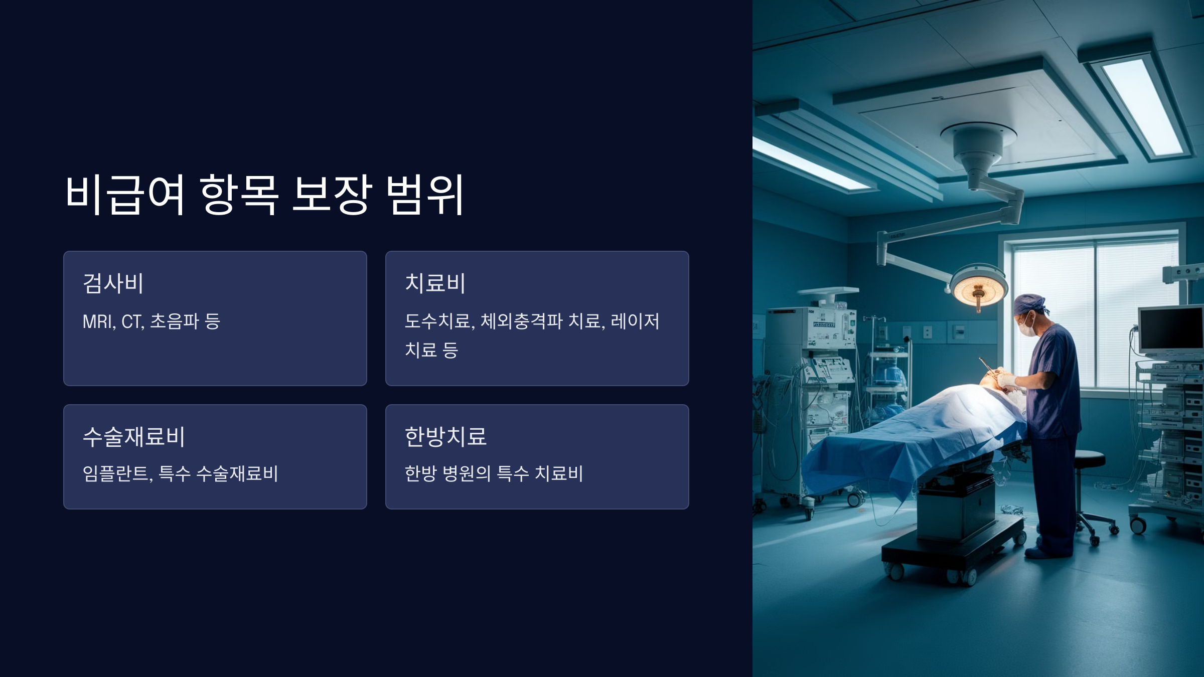 의료실비 비급여 보장