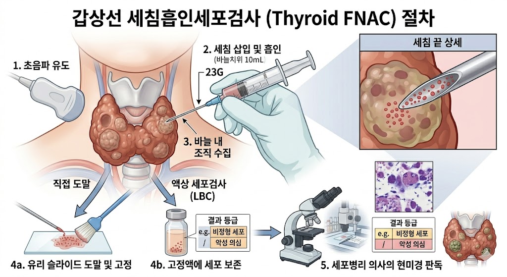 갑상선 세침흡인세포검사(FNAC)