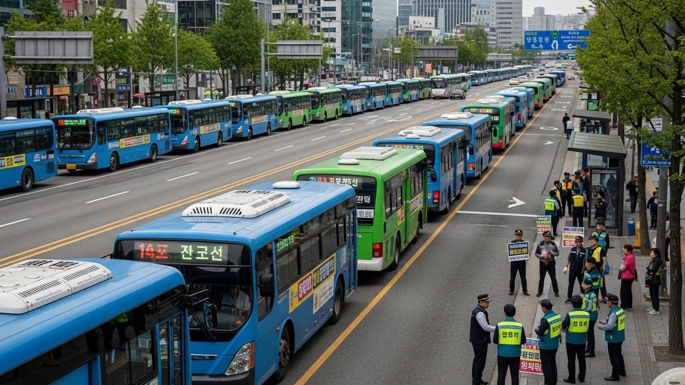 서울 버스 파업 이유