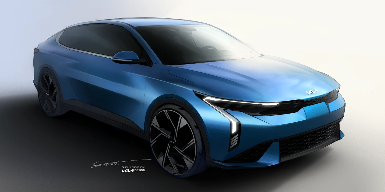 기아 K3 풀체인지 전면부 예상도