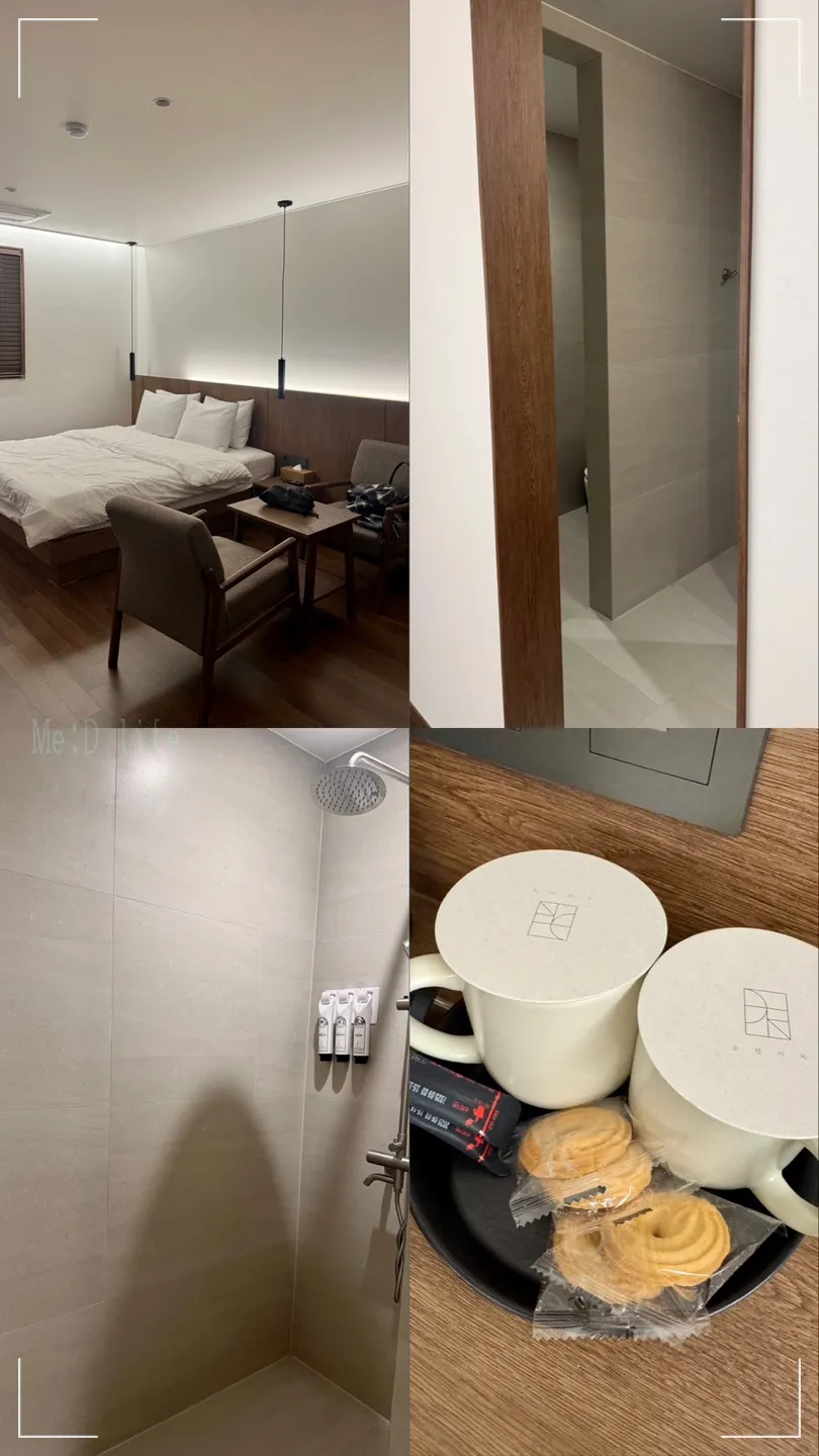 호텔이목-부산-동래-숙소-추천-원목-호텔-내부-스탠다드-쿠키