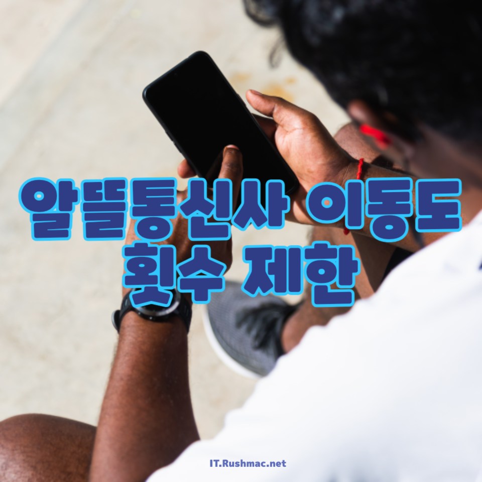 알뜰통신사 이동도 횟수 제한