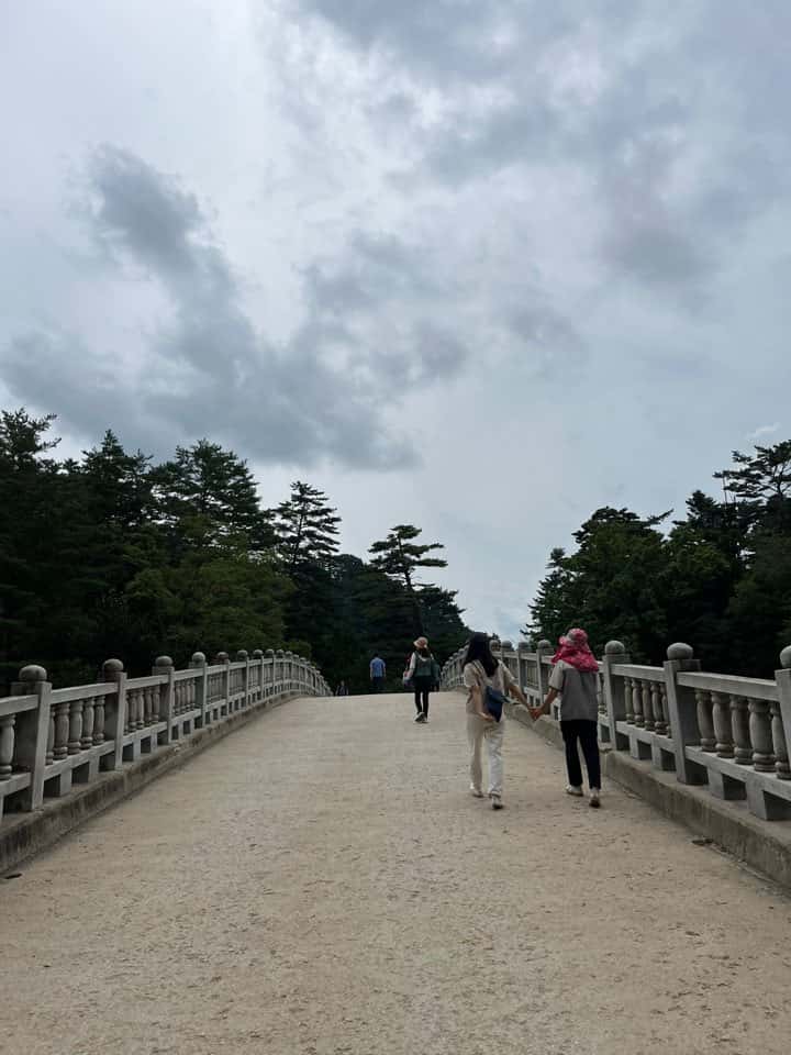 월정사 다리