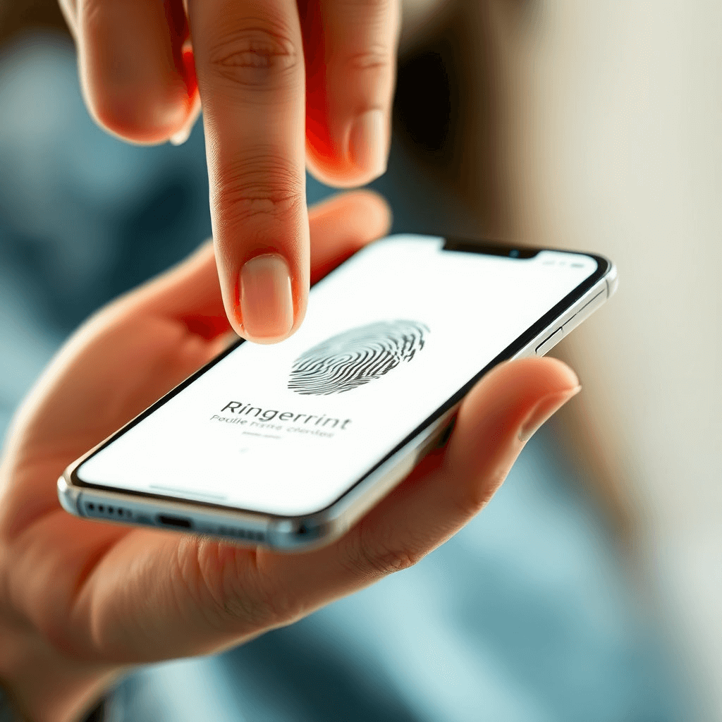 지문 인식 등록 방법