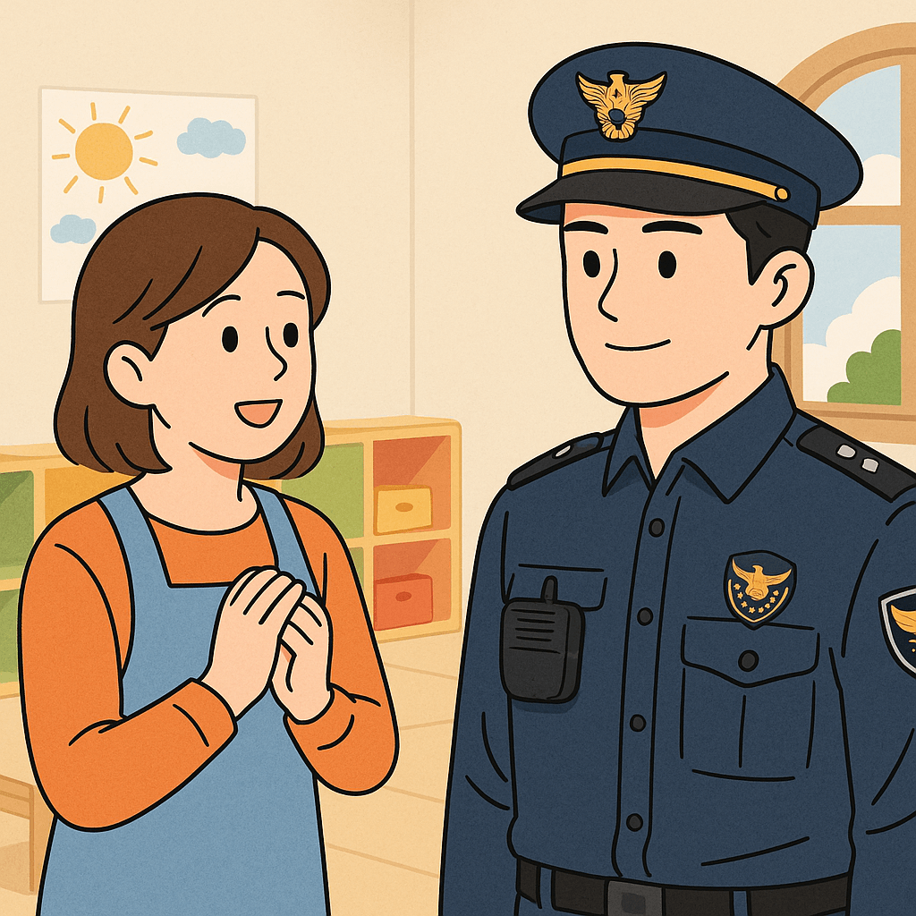 경찰과 교사 협력
