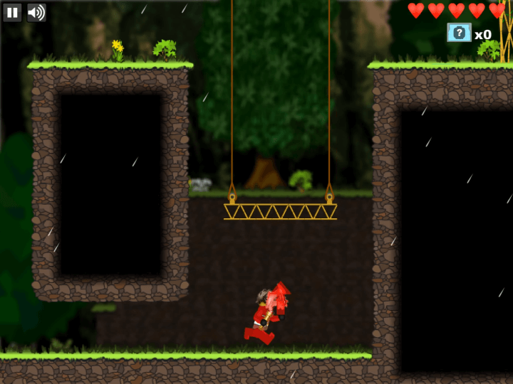 레고-닌자고-닌드로이드-플래시게임-시작-화면