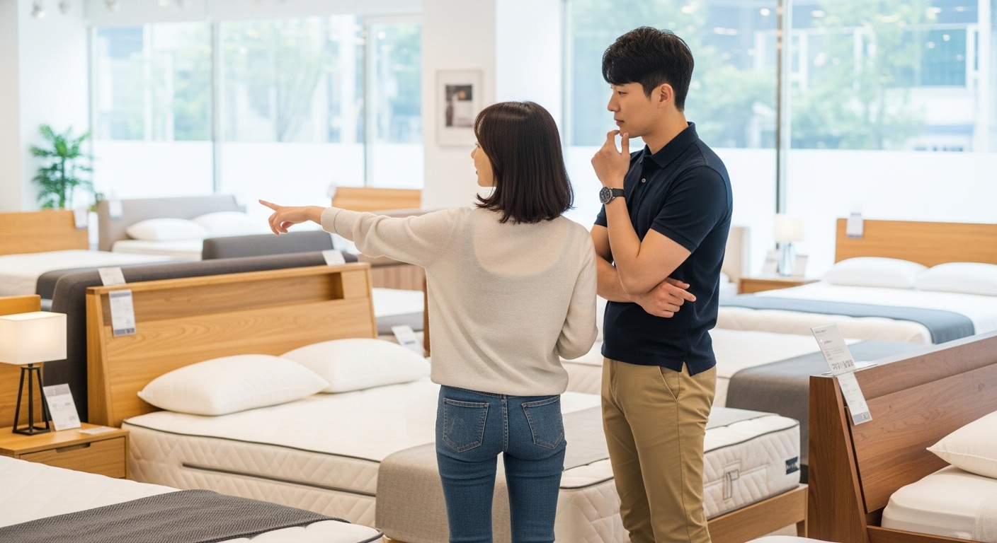 시몬스 침대 퀸사이즈