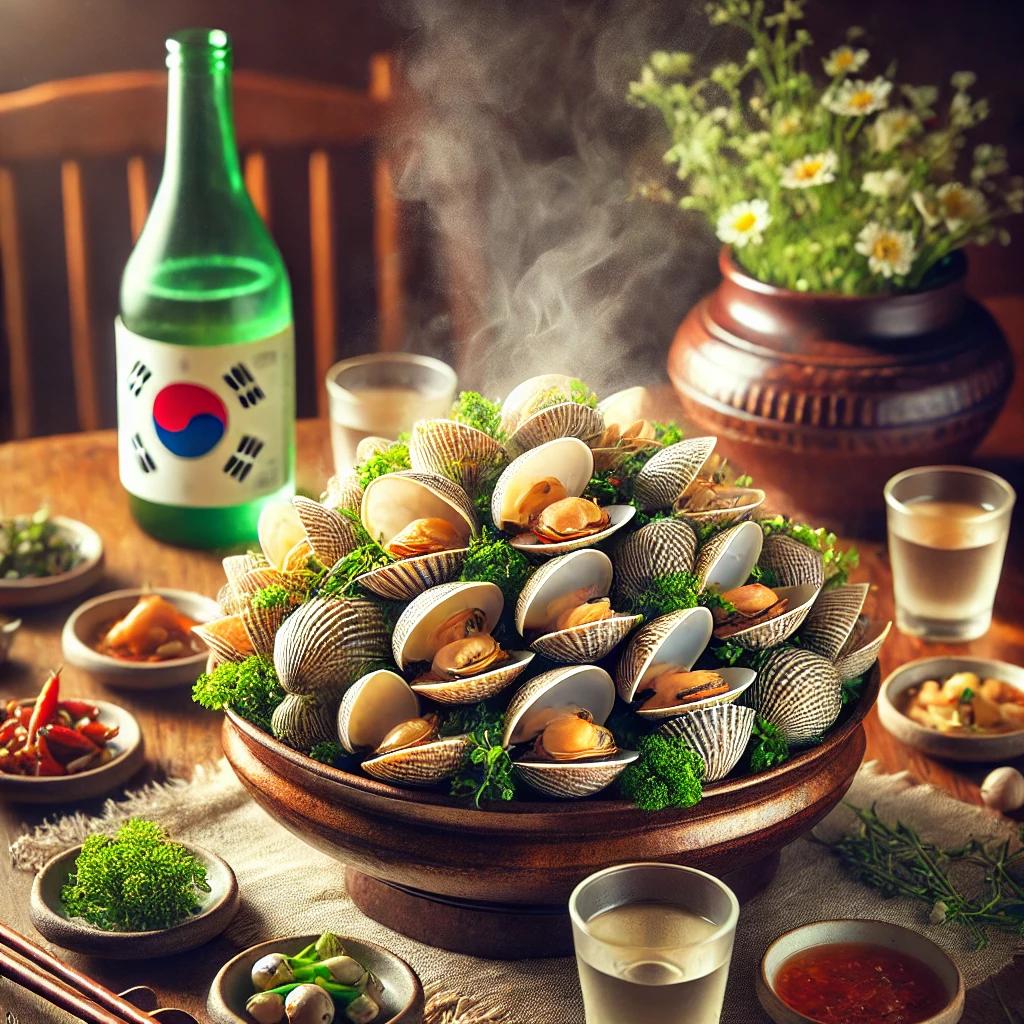바지락술찜 만들기 간단한 소주안주