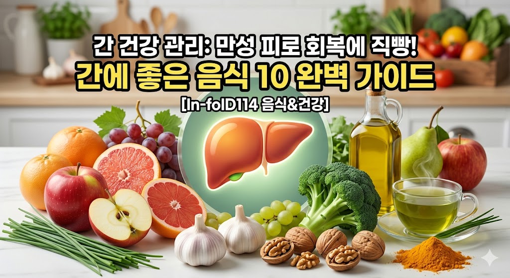 간에 좋은 음식