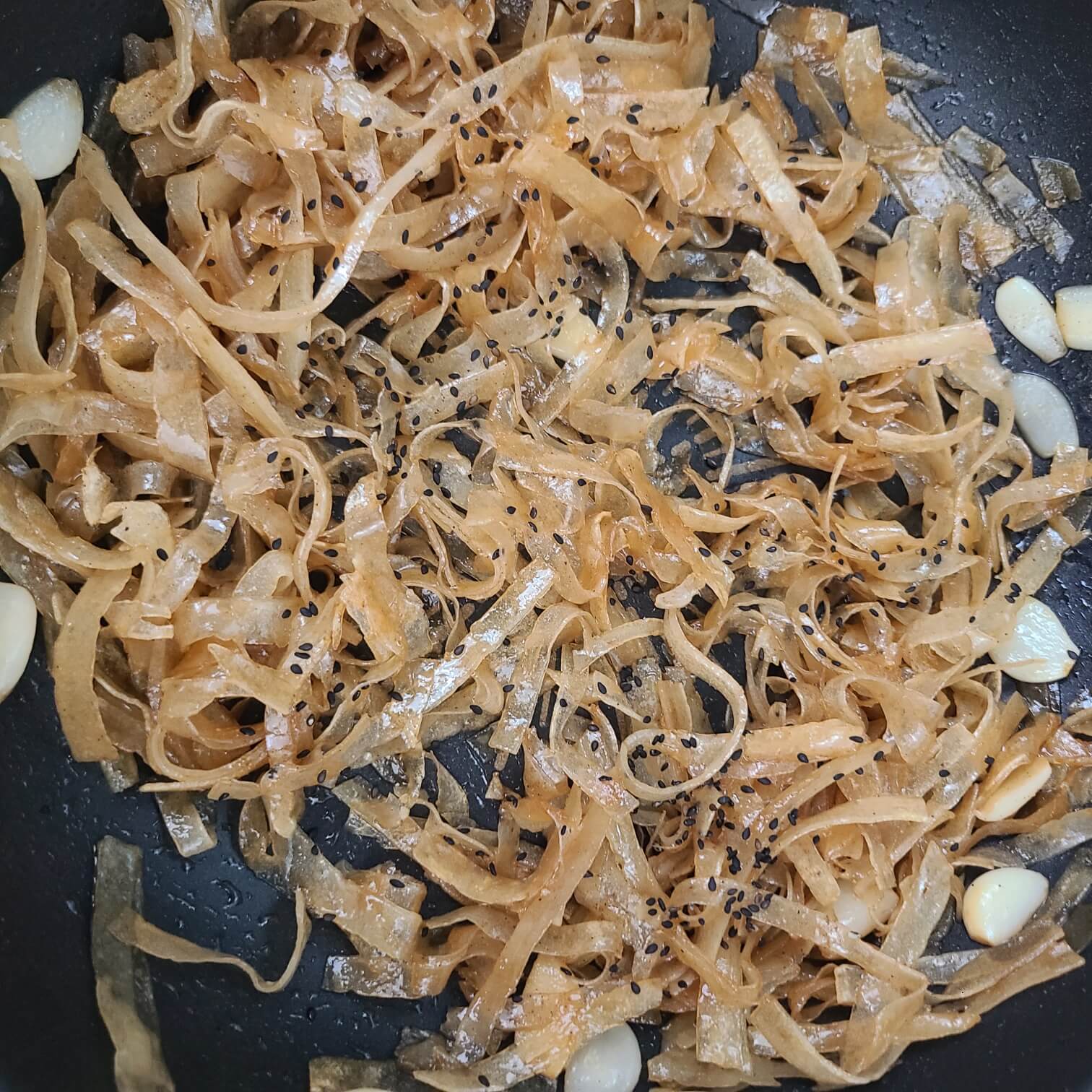 여름도시락반찬 명엽채볶음