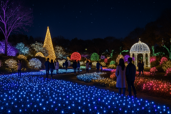 별빛이 흐르는 정원, 파주 퍼스트가든에서 만나는 환상의 별빛 축제