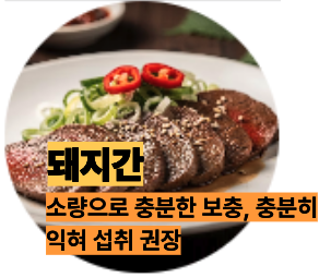 비타민b12 많이 함유된 돼지간