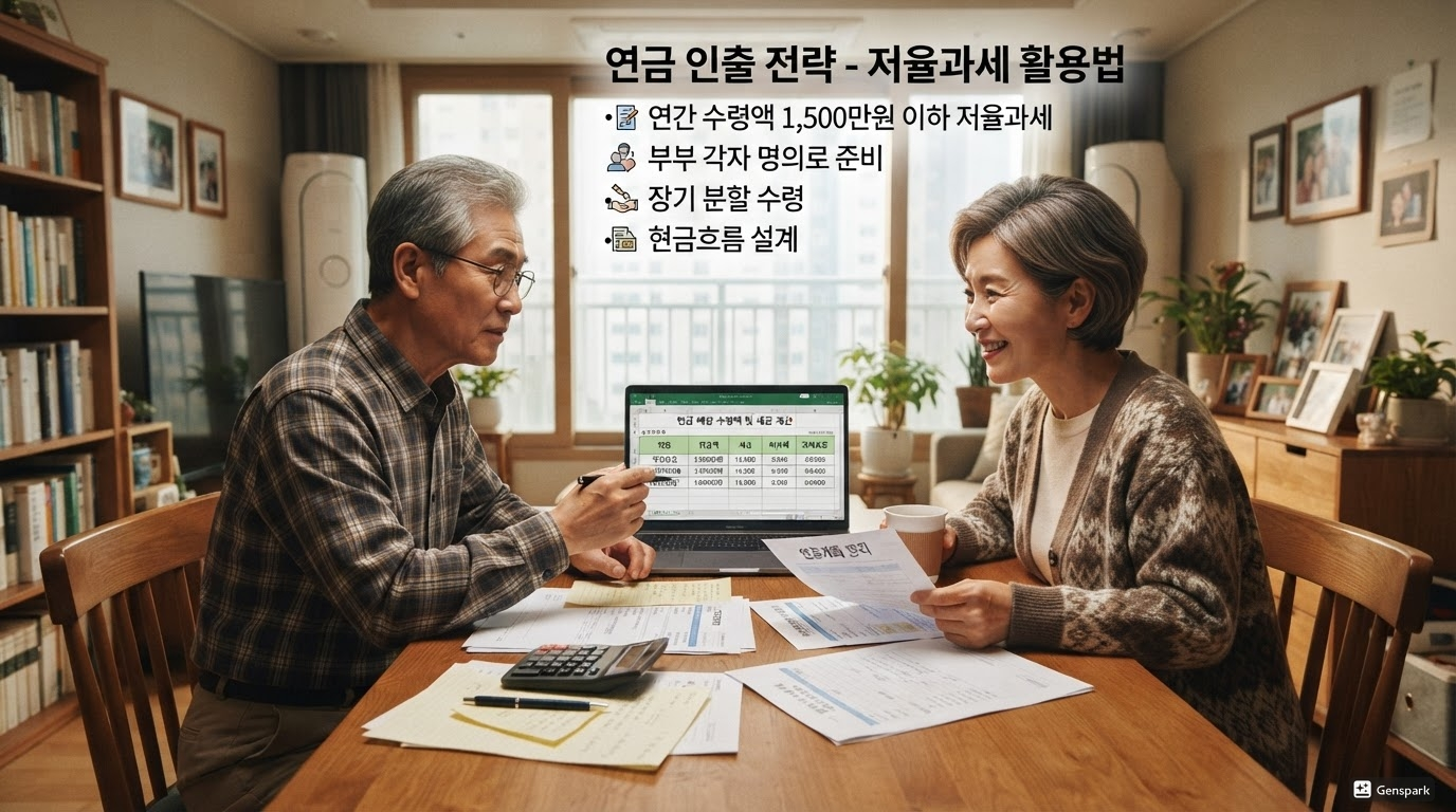 연금을 모은 뒤 꺼내 쓰는 인출 전략