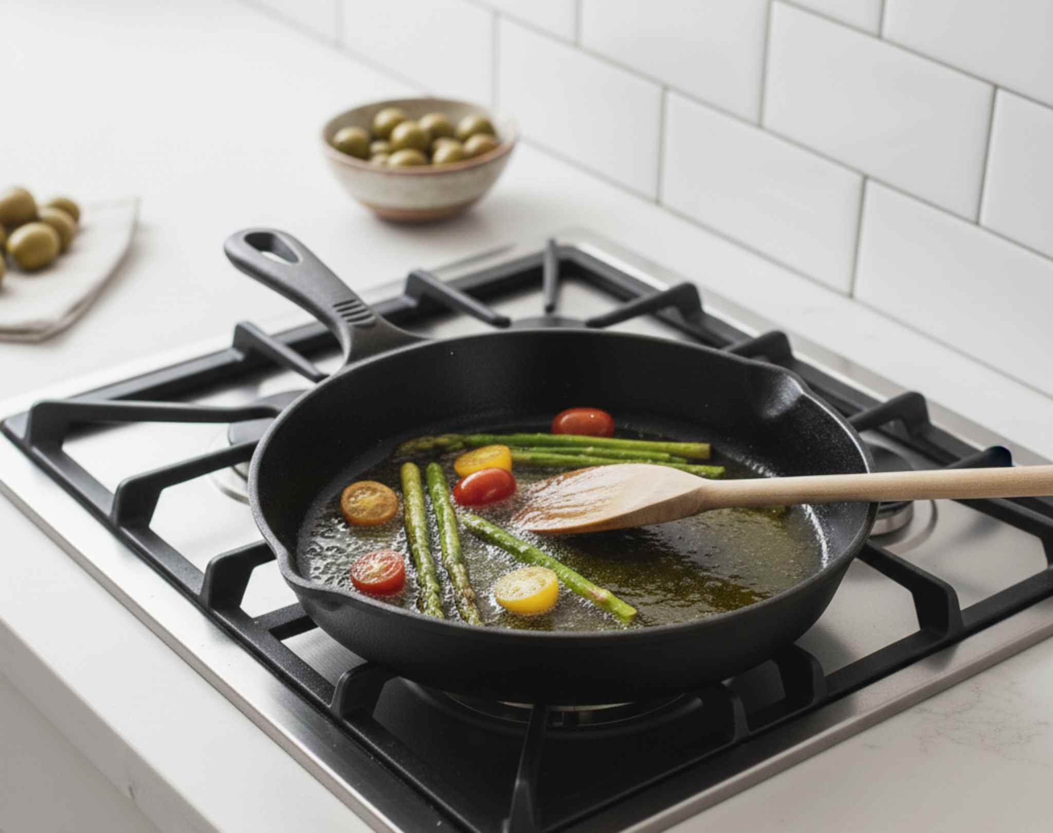 엑스트라 버진 올리브유 가열하면 독? 발연점의 과학과 반전 효능 정리