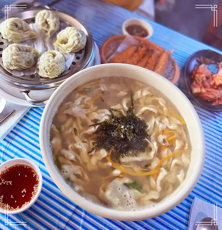 어서와 한국은 처음이지 얼큰 손칼국수 바지락 칼국수 고기 김치 만두 스웨덴 친구들 편 강화도 석모도 맛집 위치