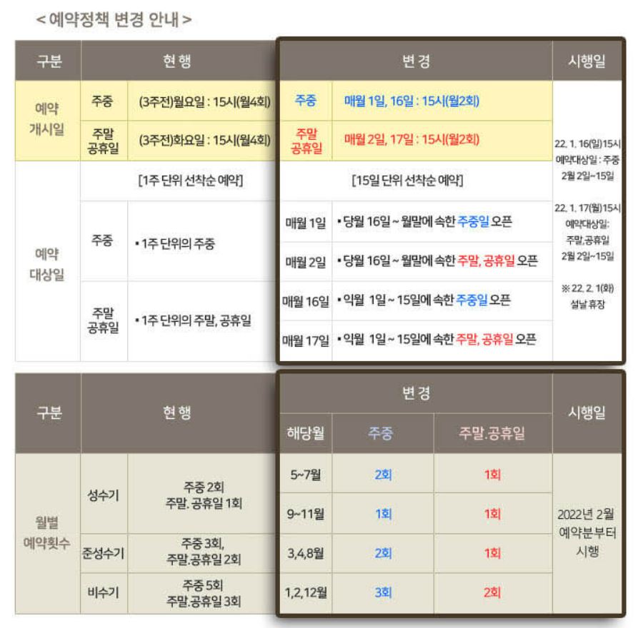 소피아그린cc-예약정책변경