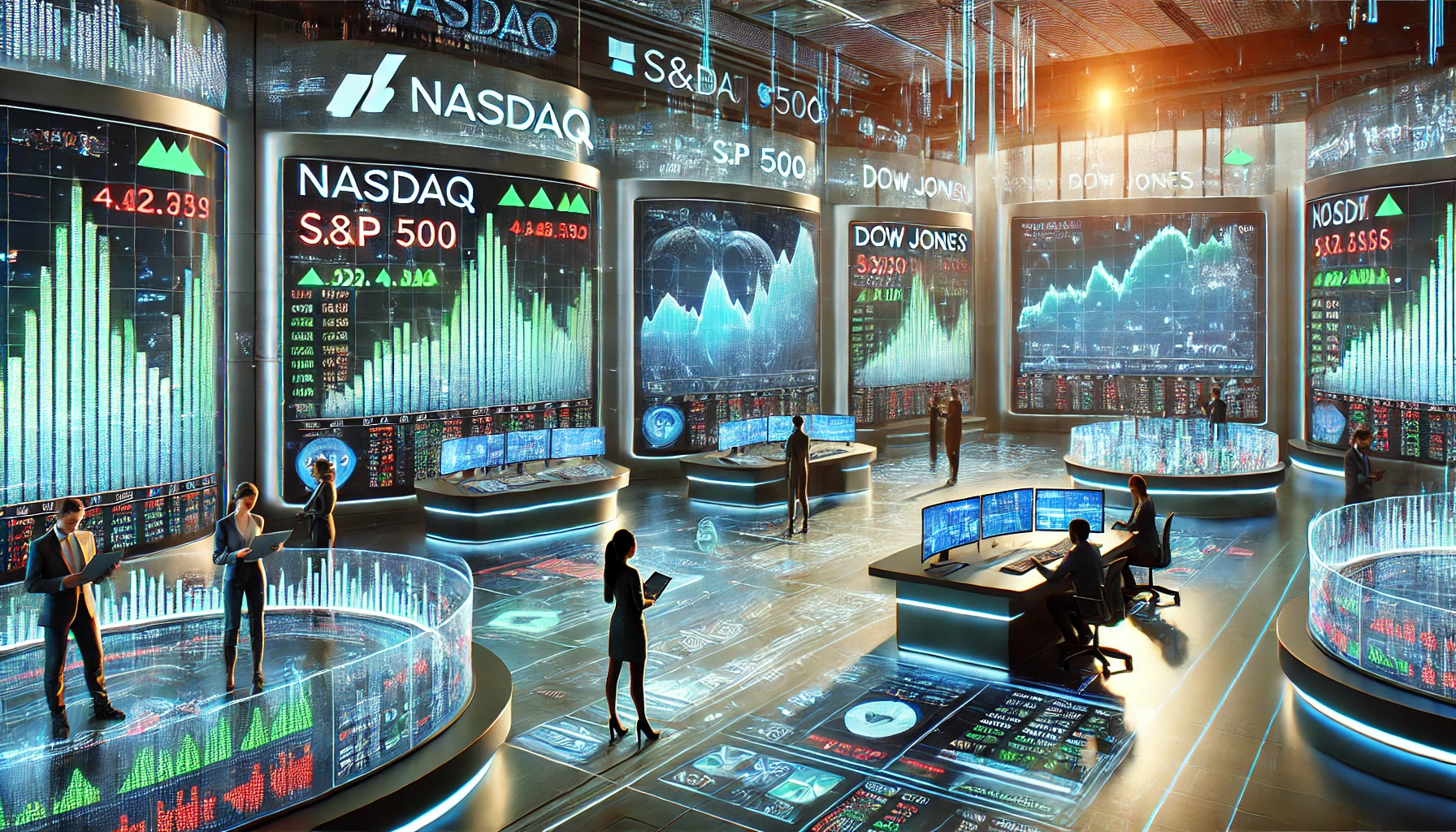 미국 주식 사진