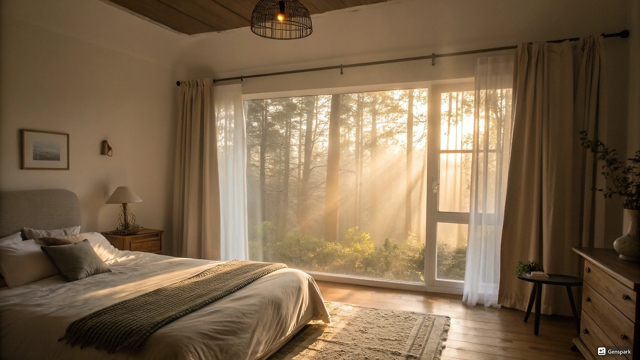 빛으로 수면의 질을 높이세요