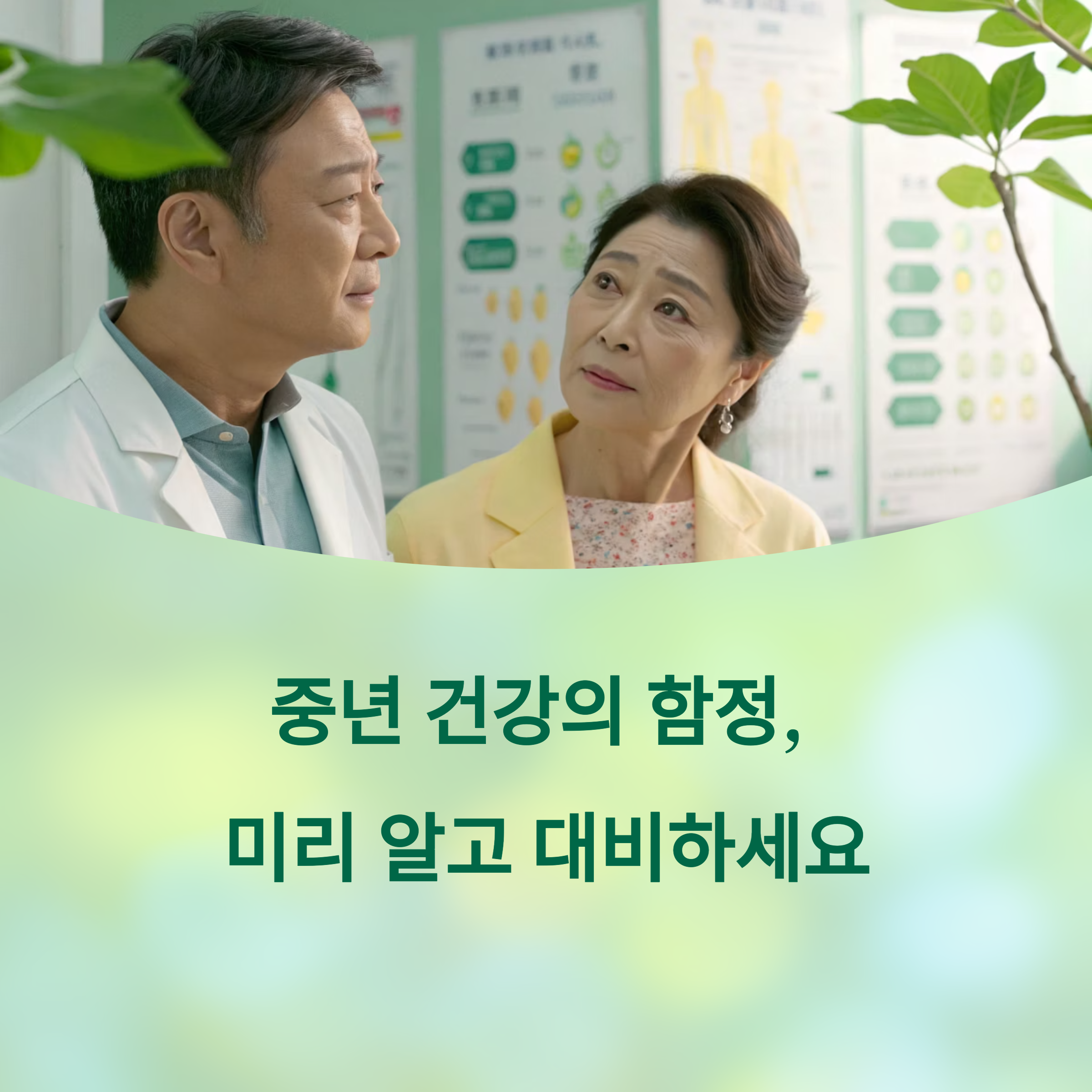 중년이 되기 전에 꼭 알아야 할 치명 질환 예방법에 대한 이미지