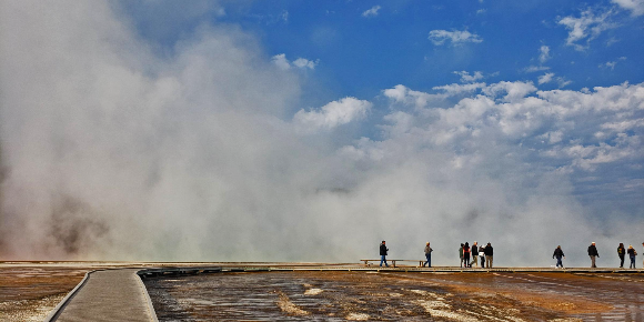 Grand Prismatic Spring 역시나...