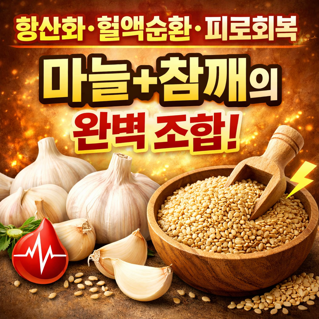 마늘+참깨