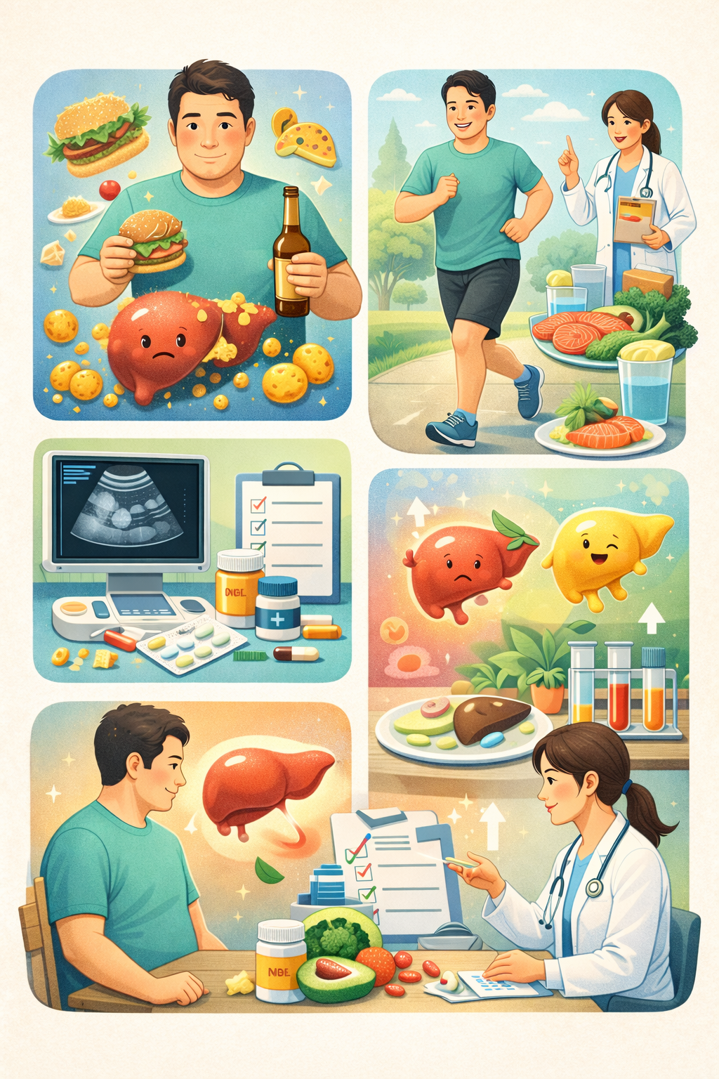 비알코올성 지방간 관리