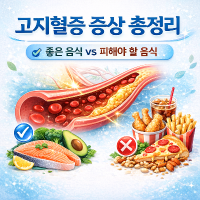 고지혈증의 원인과 증상