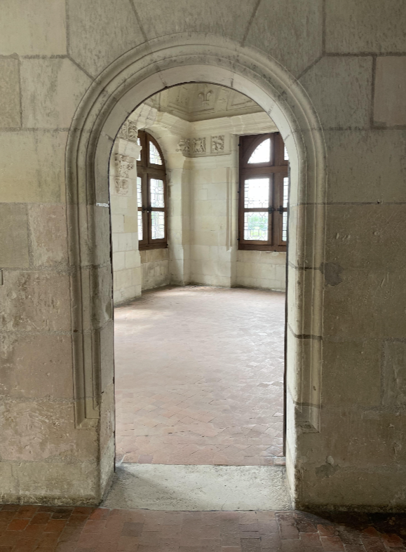 샹보르 성 예배당 입구