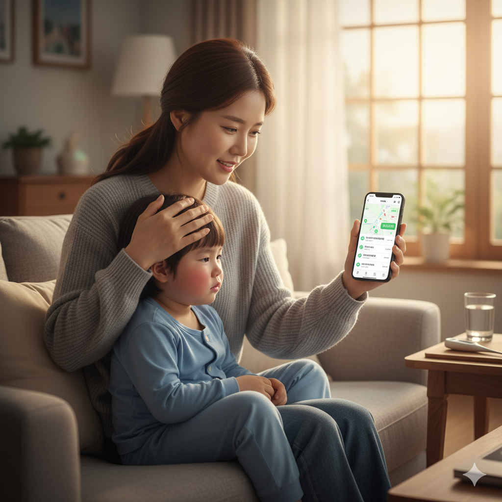 추석 연휴 병원 찾기, 응급똑똑 앱으로 1분 해결 (출처 : 보건복지부)