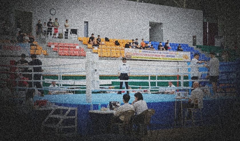 제주도에서 열린 제55회 대통령배 전국시도 복싱대회