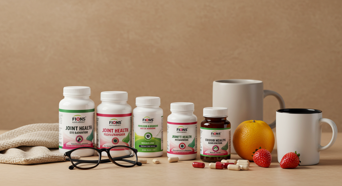 관절, 눈건강, 혈행개선 영양제 사진