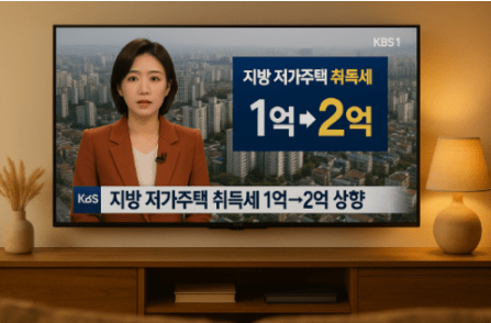 지방 취득세 완화