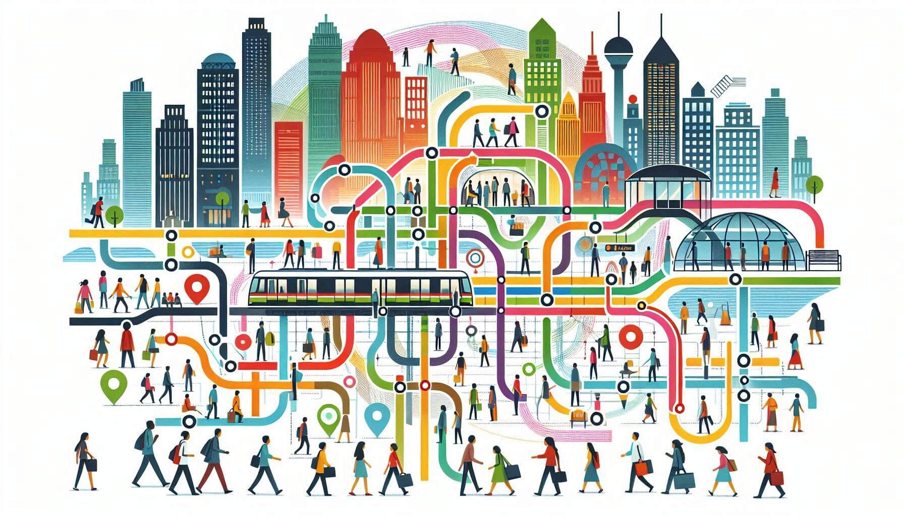 서울 지하철 1~9호선 노선도 크게보기