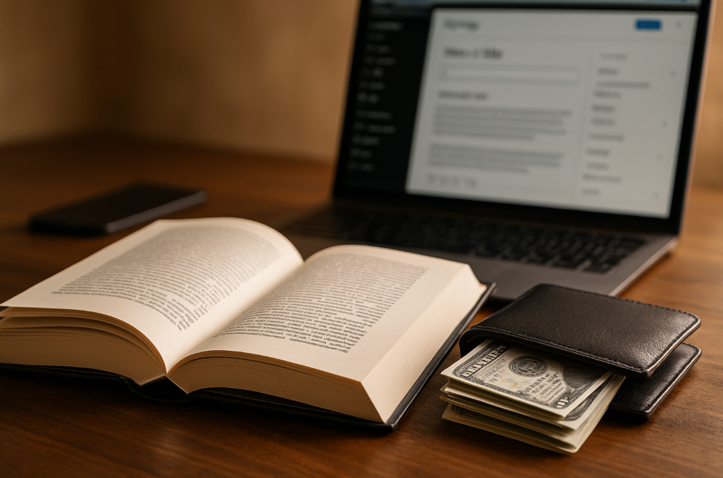 책 속에 숨겨진 부의 비밀