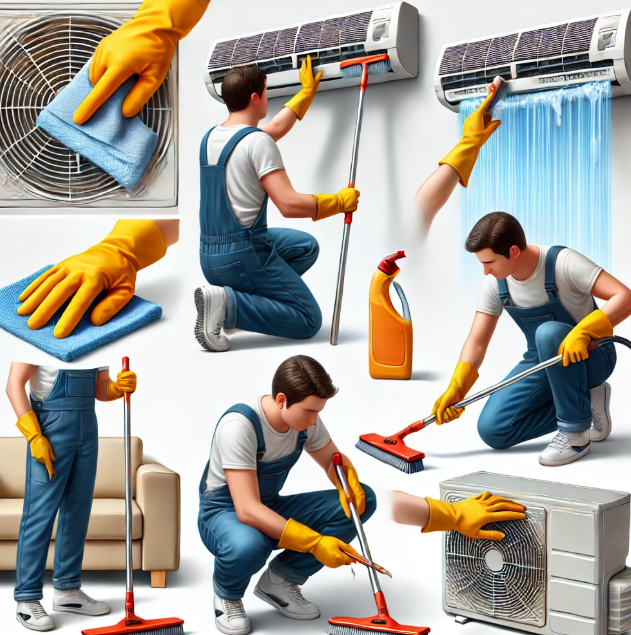 에어컨 청소 이미지