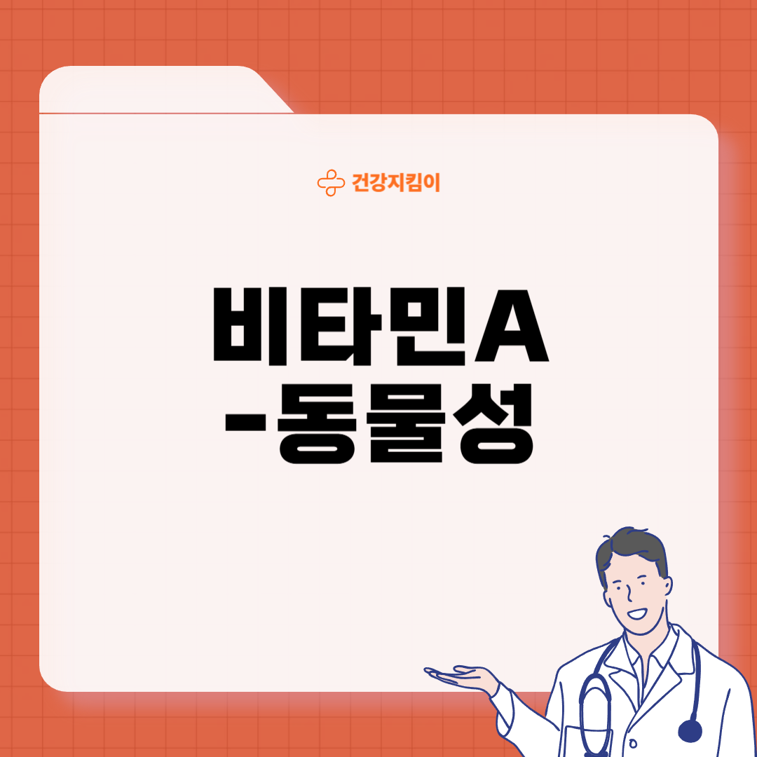 비타민A가 많은 음식