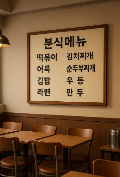 창업자를 위한 분식 메뉴 구성 전략 사진