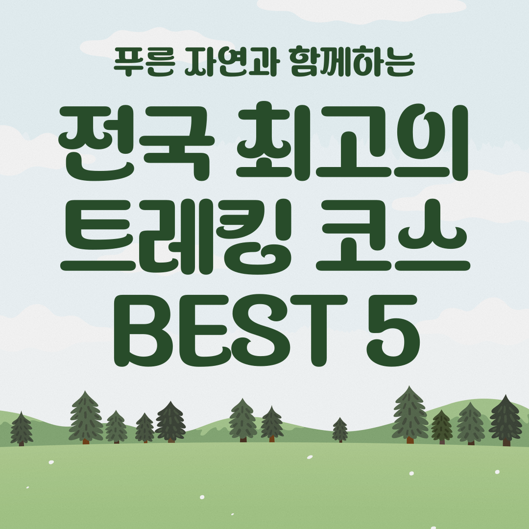 제주도의 산양큰엉곶부터 강원도의 원대리 자작나무숲까지, 국내에서 자연을 만끽하며 걸을 수 있는 최고의 트레킹 코스들을 소개