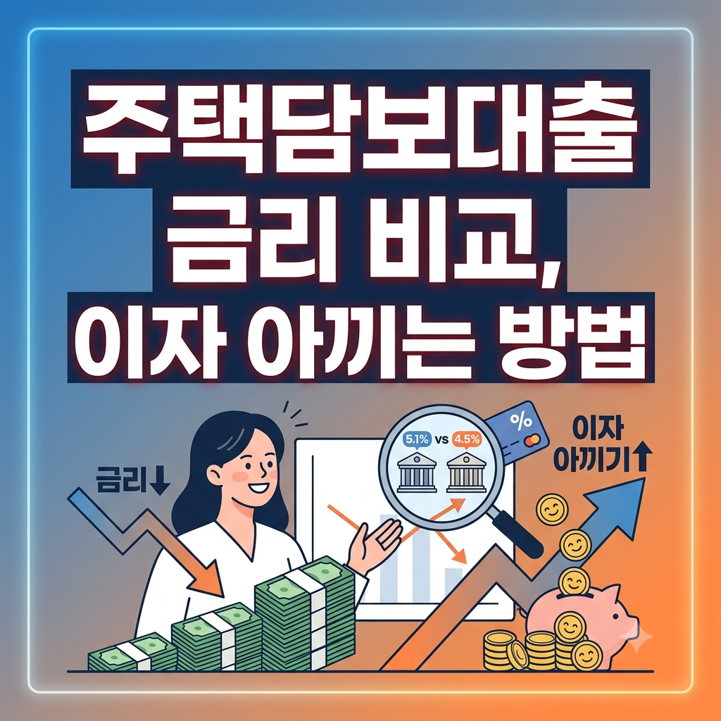 주택담보대출 금리 비교