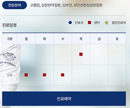 손일석교수-진료일정